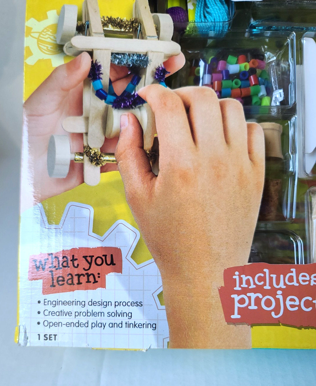 Dabble Lab Kids Inventor’s Box 250+ Pieces Fun Educational Crafts Ages 8+ NEW