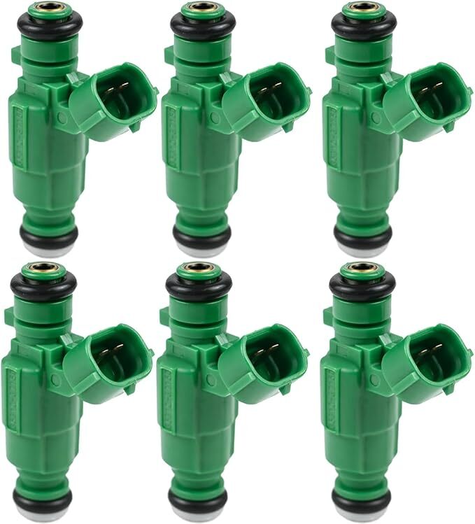 Fuel Injectors Set of 6 Compatible With Hyundai Sonata Santa Fe Tiburon Tucson