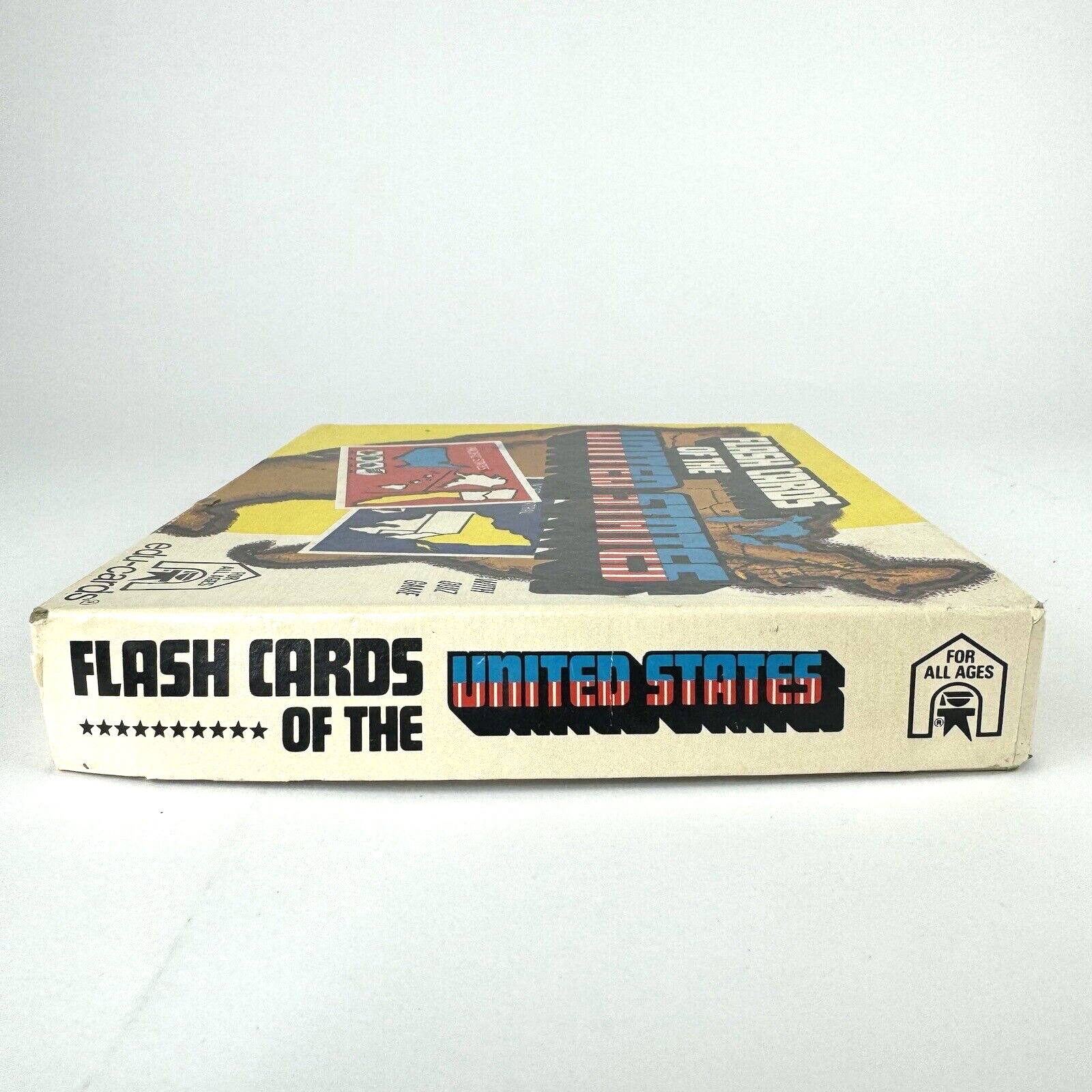Educational Flash Cards Of The United States Vintage 1975 Box Set – by Edu Cards
