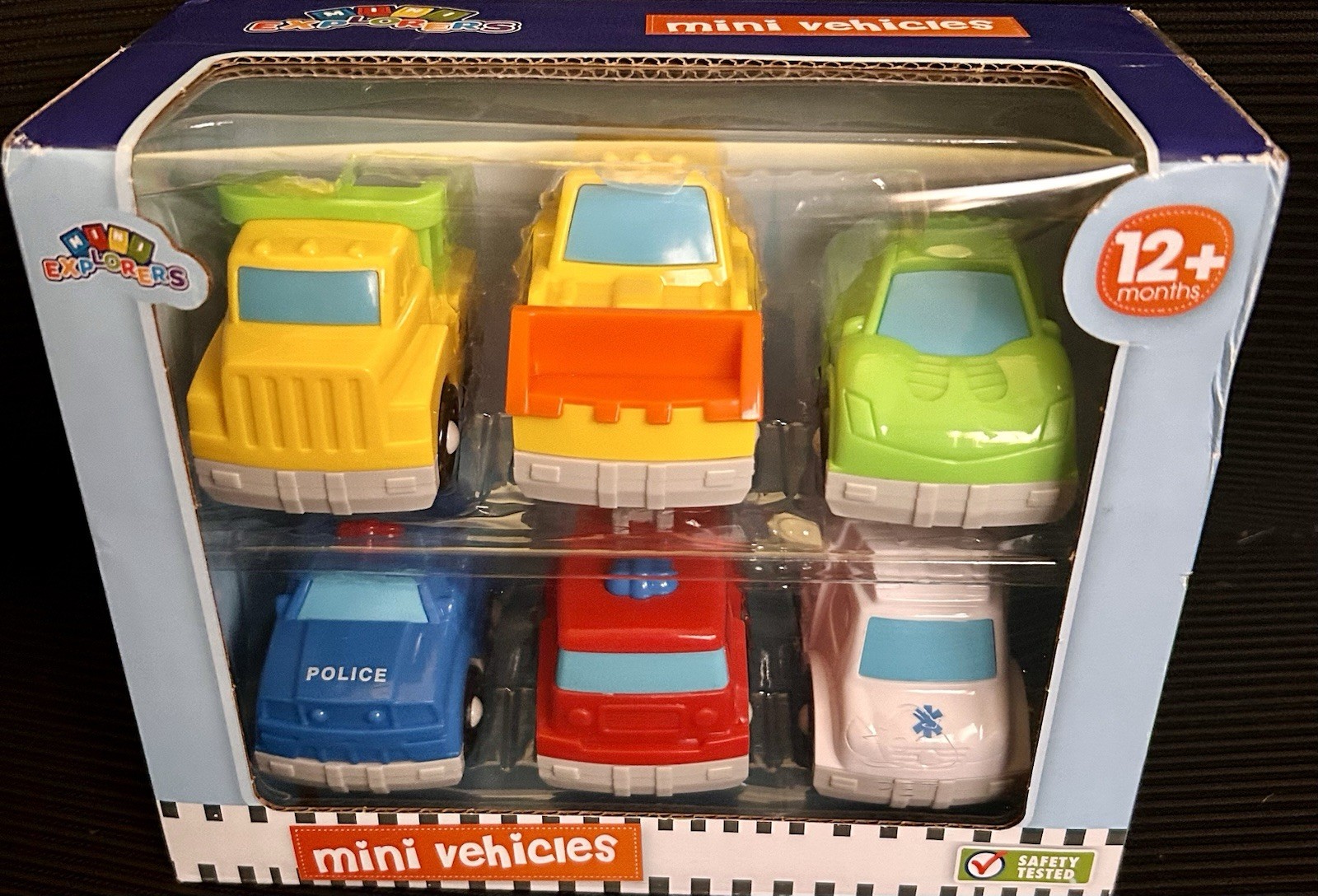 Mini Explorers Mini Vehicles 6 Vehicles New