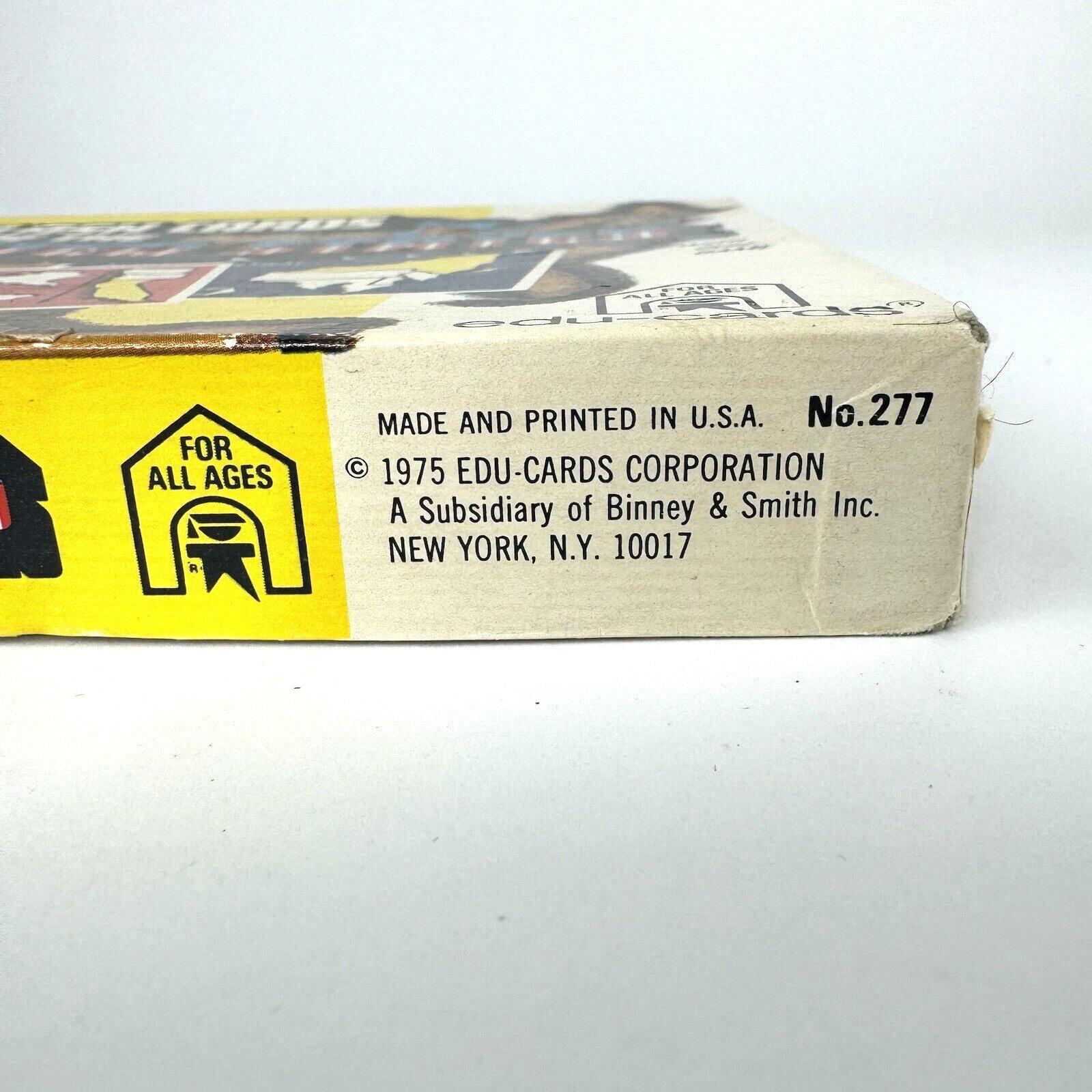 Educational Flash Cards Of The United States Vintage 1975 Box Set – by Edu Cards