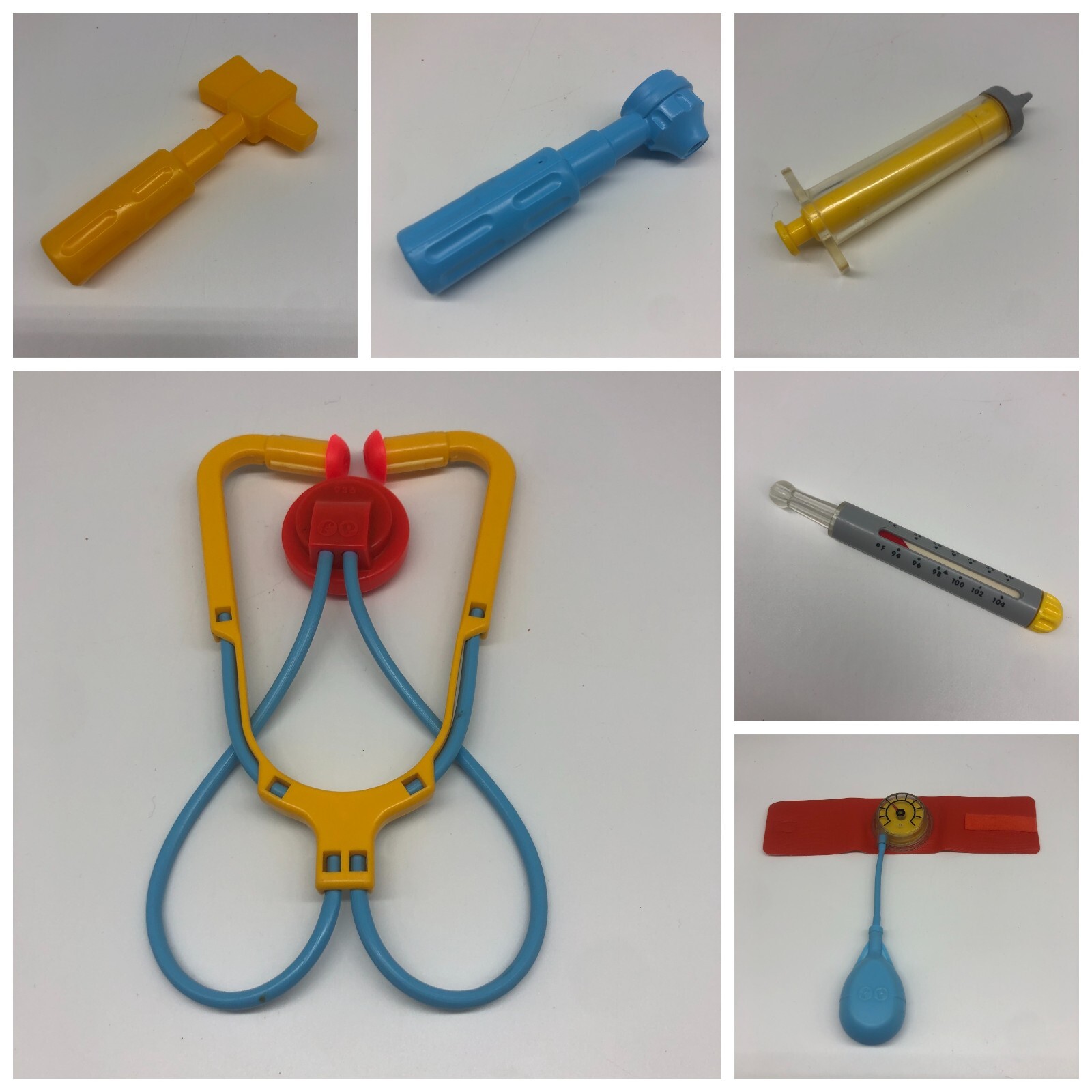 Vintage Fisher Price Medical Kit | Spare Parts for #936 | Used & Working