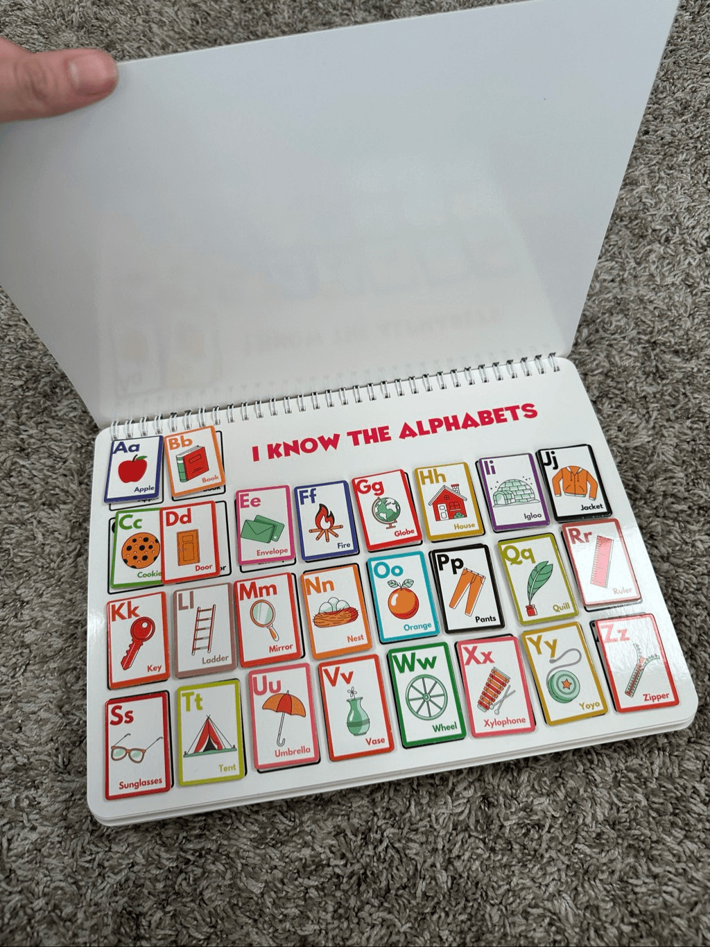 My First Busy Book Montessori Toddler Kids Learning Education Activity Toy Gift