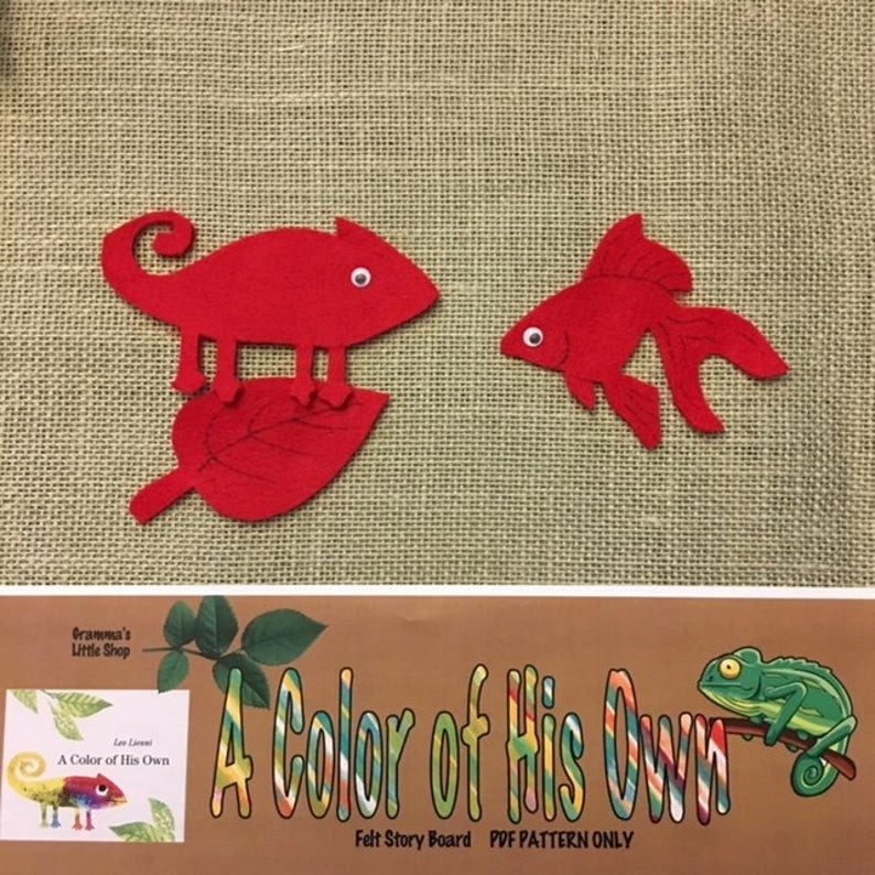 A Color of His Own Fun Felt Set for Felt Boards & Learning Play