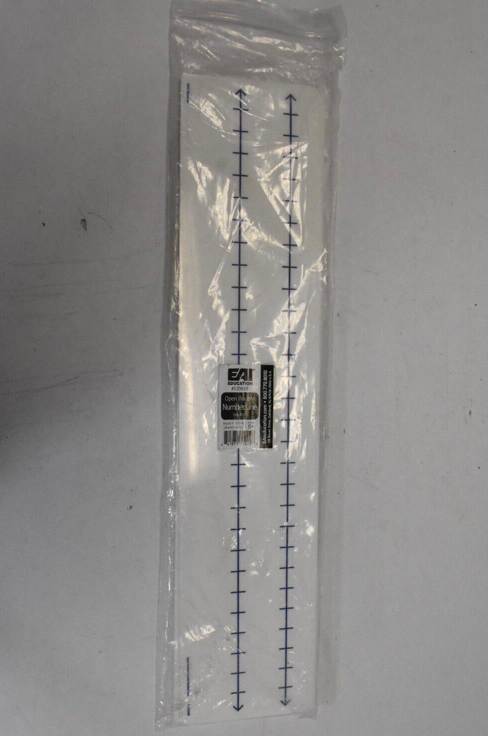 EAI Education Open Double Number Line Set Of 10