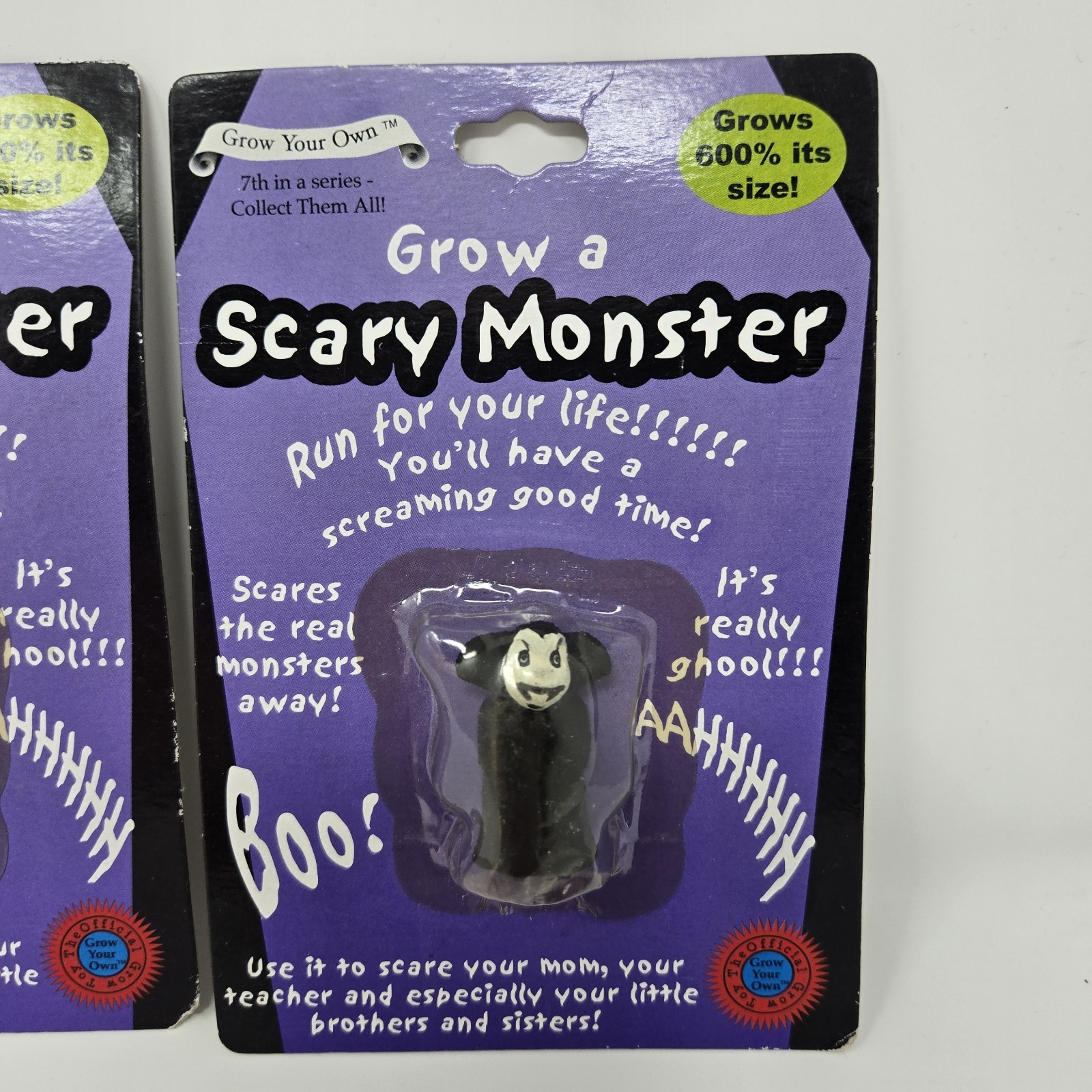 Grow Your Own Scary Monster LOT OF 3 DRACULA, MUMMY, FRANKENSTEIN