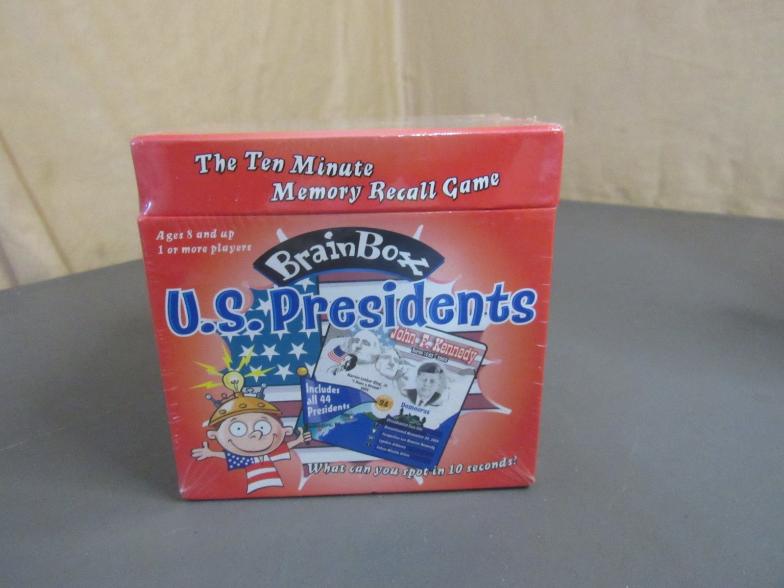 NEW MindWare BrainBox – U.S. Presidents Brain Challenge Game – ages 8+