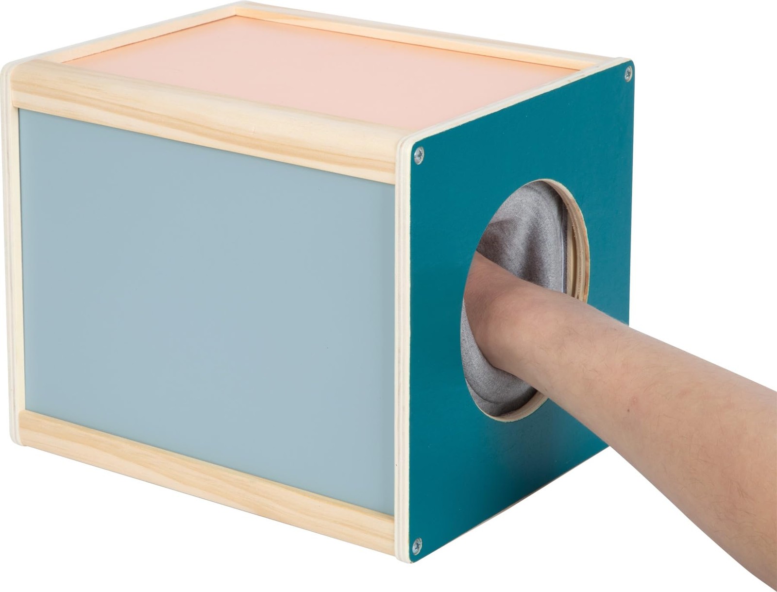 small foot Feeling Box, Sensory Game for Touching Objects, for Kids Aged 3+ Year