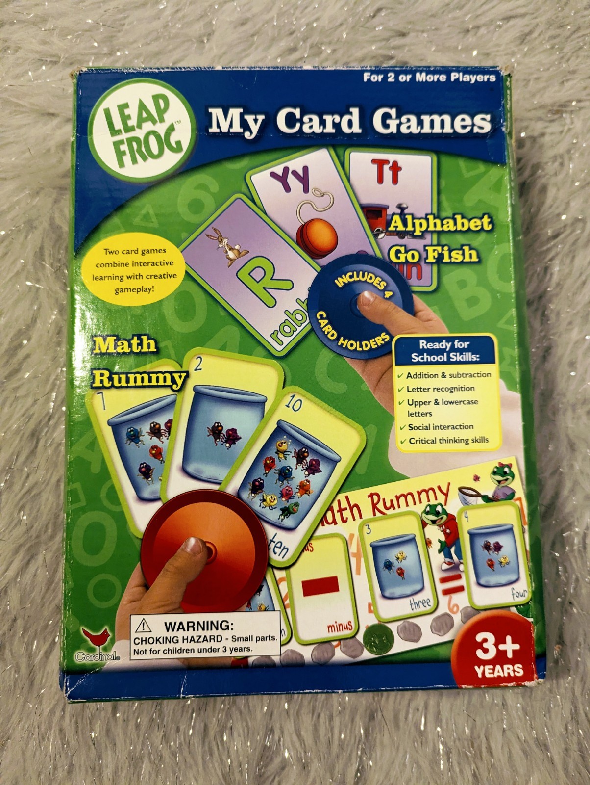 Leapfrog (2006) Learning Games For Homeschool or Classroom Ages 3-6