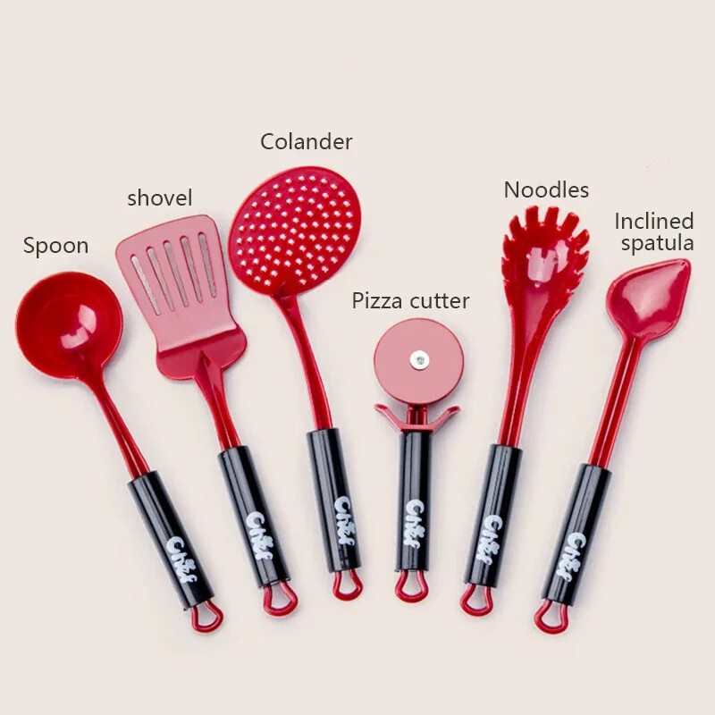 Set For Kids Girl Cooking Kitchen Toy Baby Cutting Fruit Cooking Kitchen Utensil