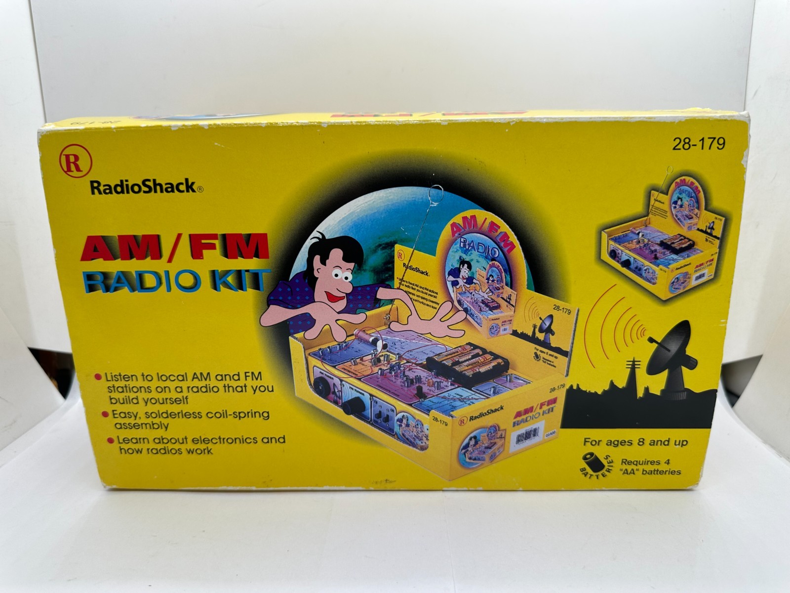 Radio Shack AM/FM Radio Building Kit Unbuilt By Tandy Corp 28-179 NEW (READ)