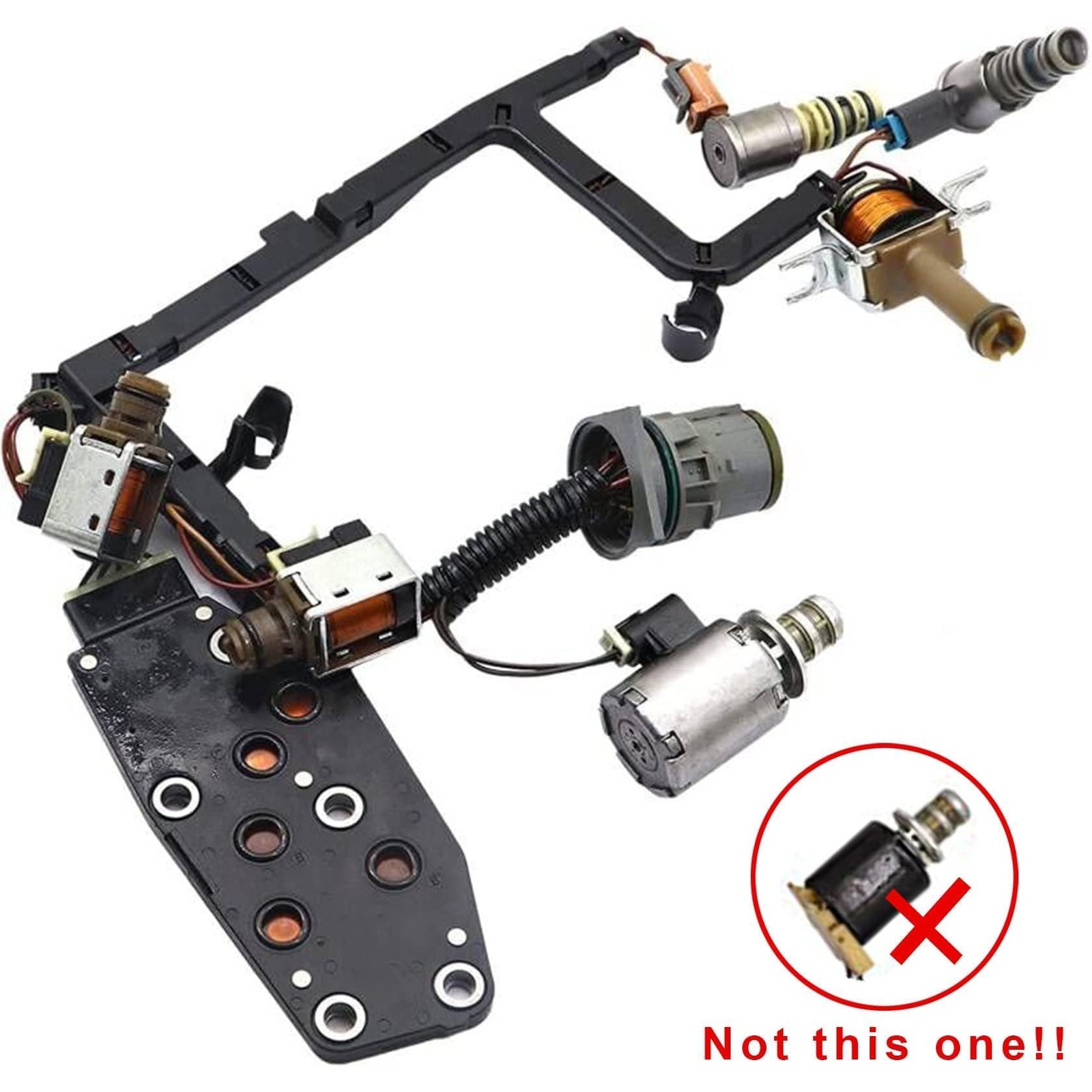FZJDSD 4L60E 4L65E Transmission Master Solenoid Kit Compatible with Chevy…