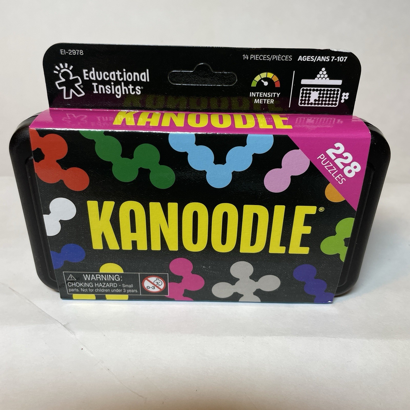 Kanoodle Puzzle Brain Teasing Game 101 Educational Puzzles Challenges Ages 7+