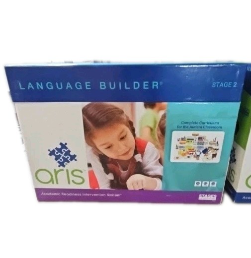 aris Language Builder Stage 1 & 2 box Sets Emotions Sequencing Occupations Verb