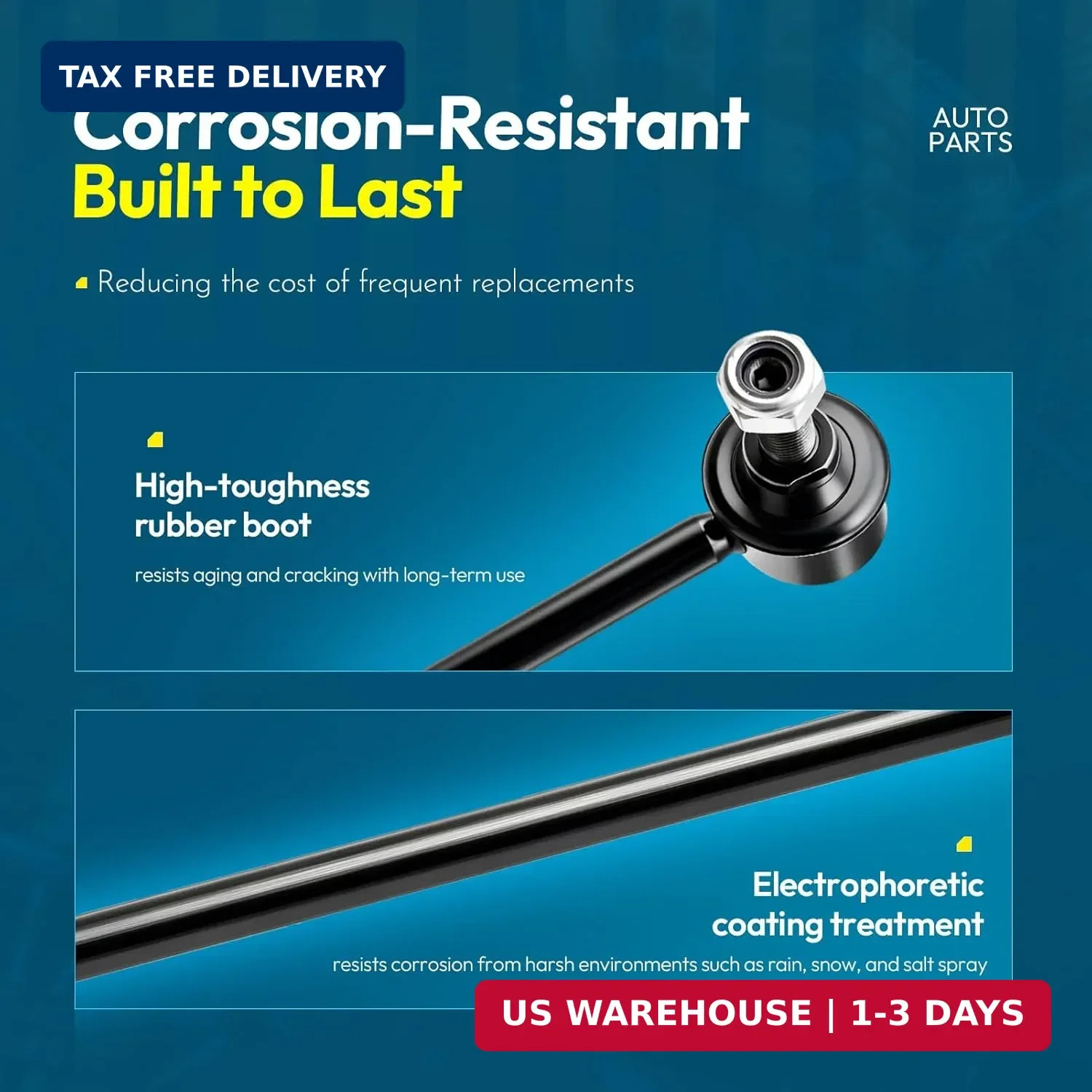 Front Sway Bar End Links for Ford EcoSport Fiesta Mazda 2 CX-3 Toyota Yaris iA