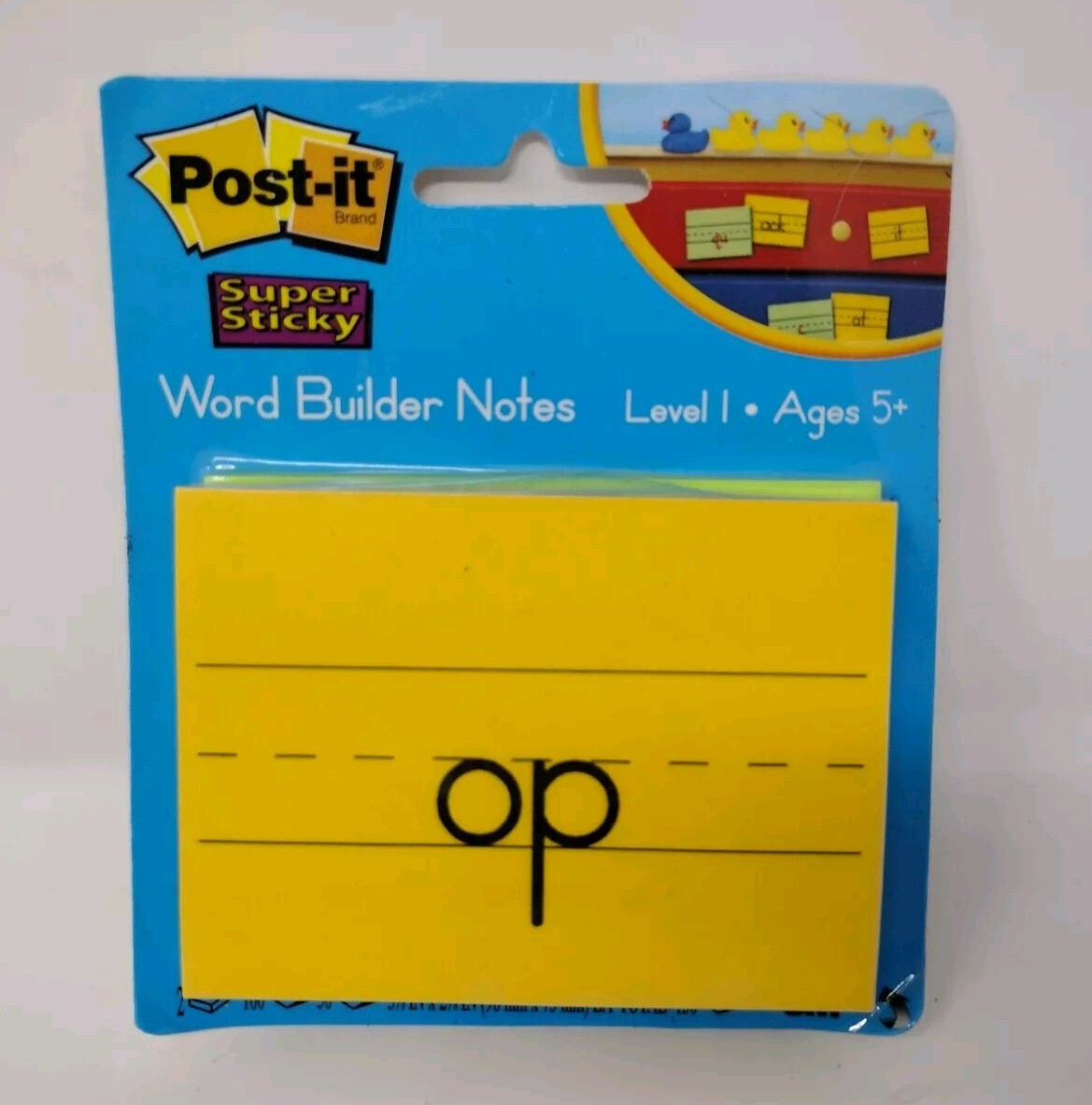 Post-it WORD BUILDER NOTES ACTIVITIES – AGES 5-9 By 3M, BRAND NEW