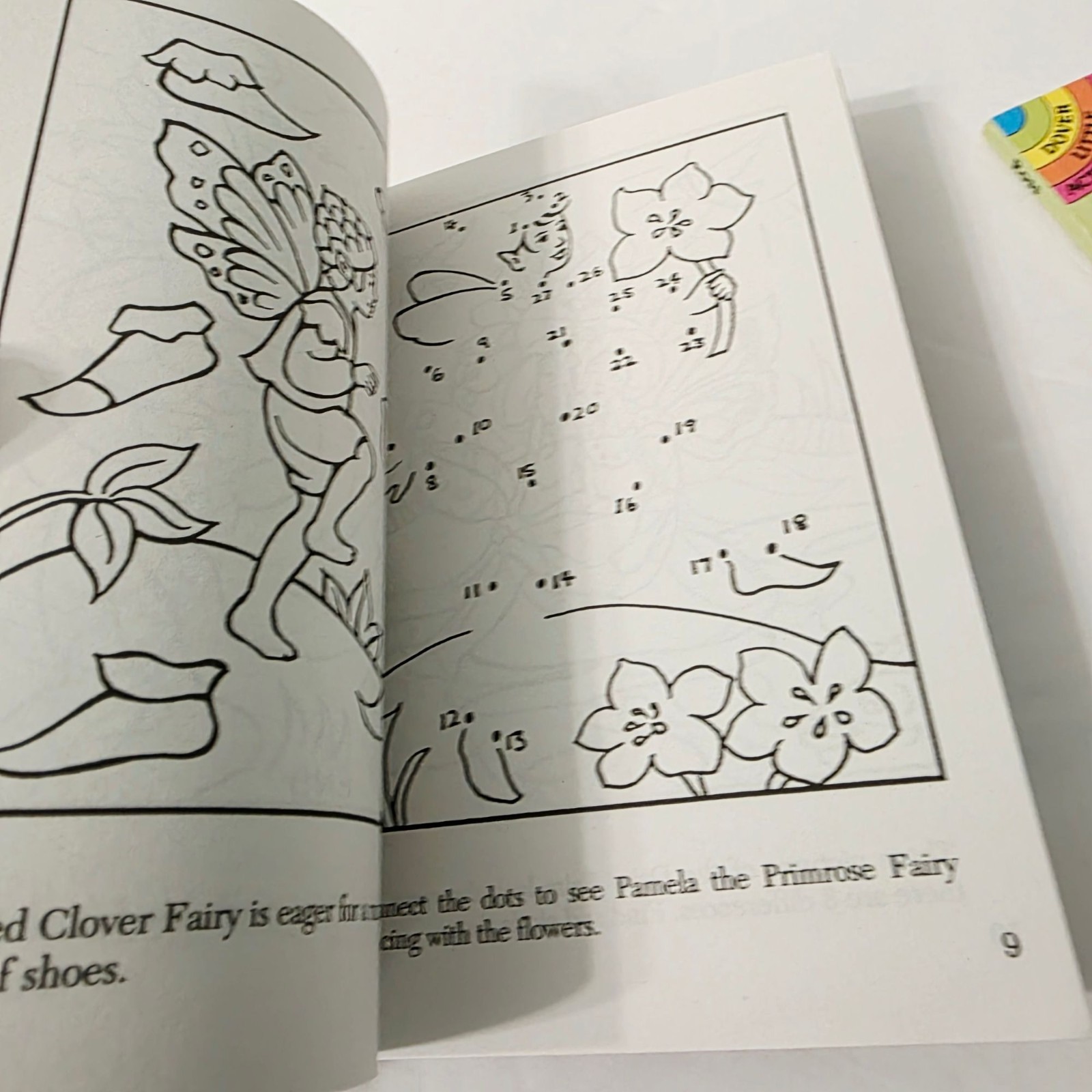 3 Vtg Dover Little Activity Books Christmas Mazes Garden Fairies Coloring Book