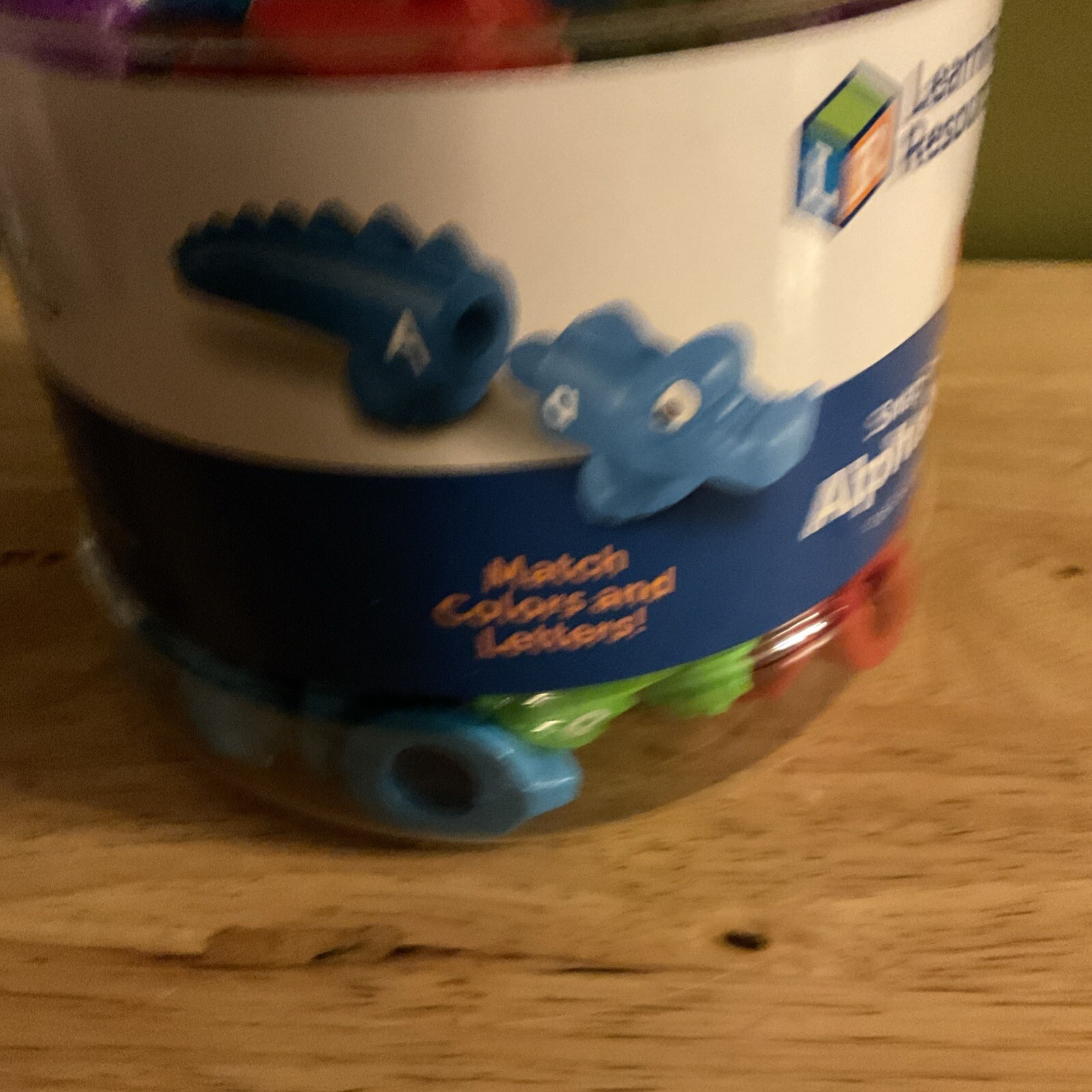Learning Resources Snap-n-Learn Alphabet Alligators 26 Pieces