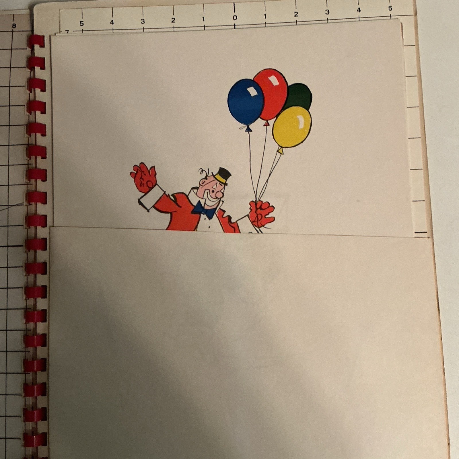Vintage 60s Magic Sketch Book Drawing Book – Complete