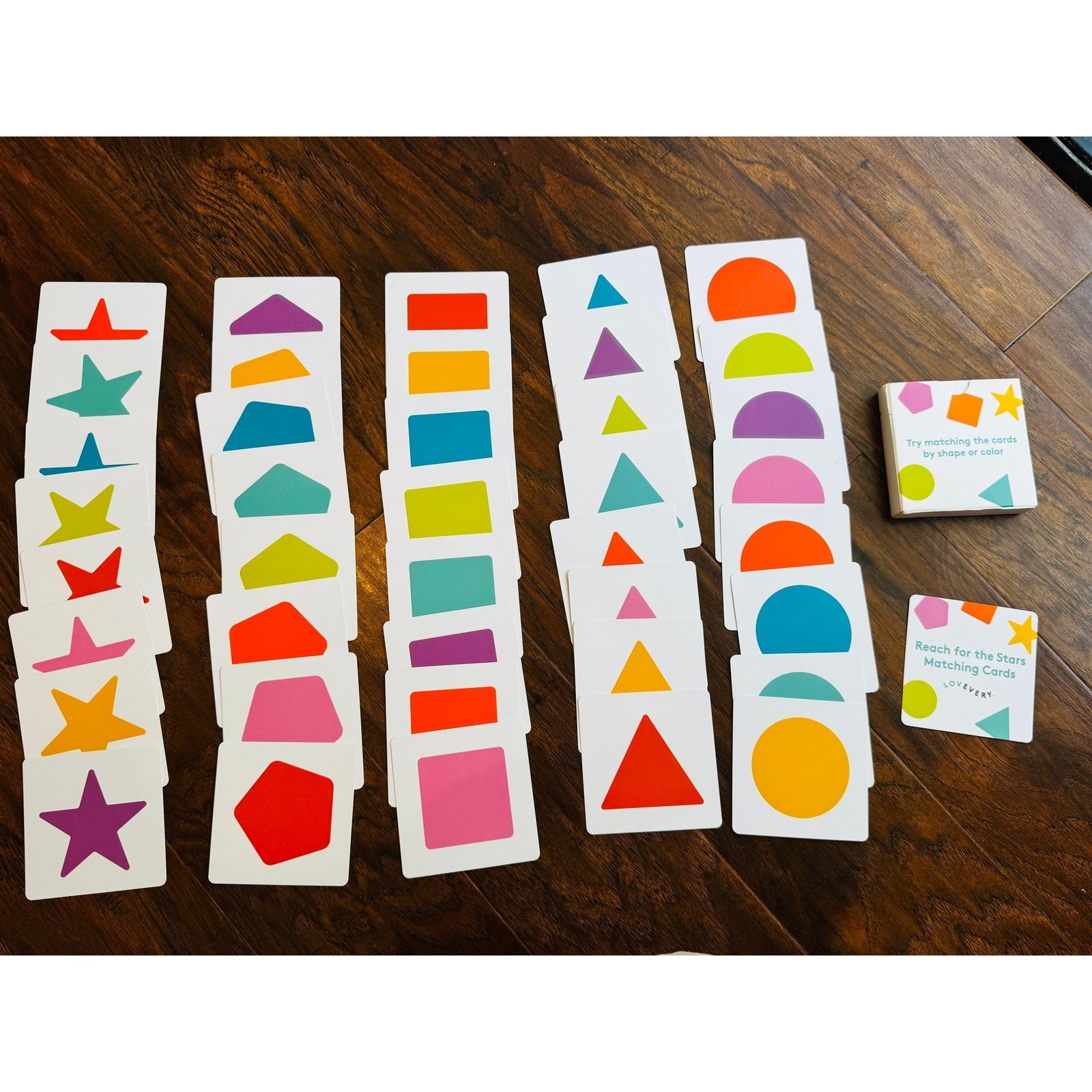 Lovevery Reach For The Stars Matching Cards, from The Free Spirit Play Kit