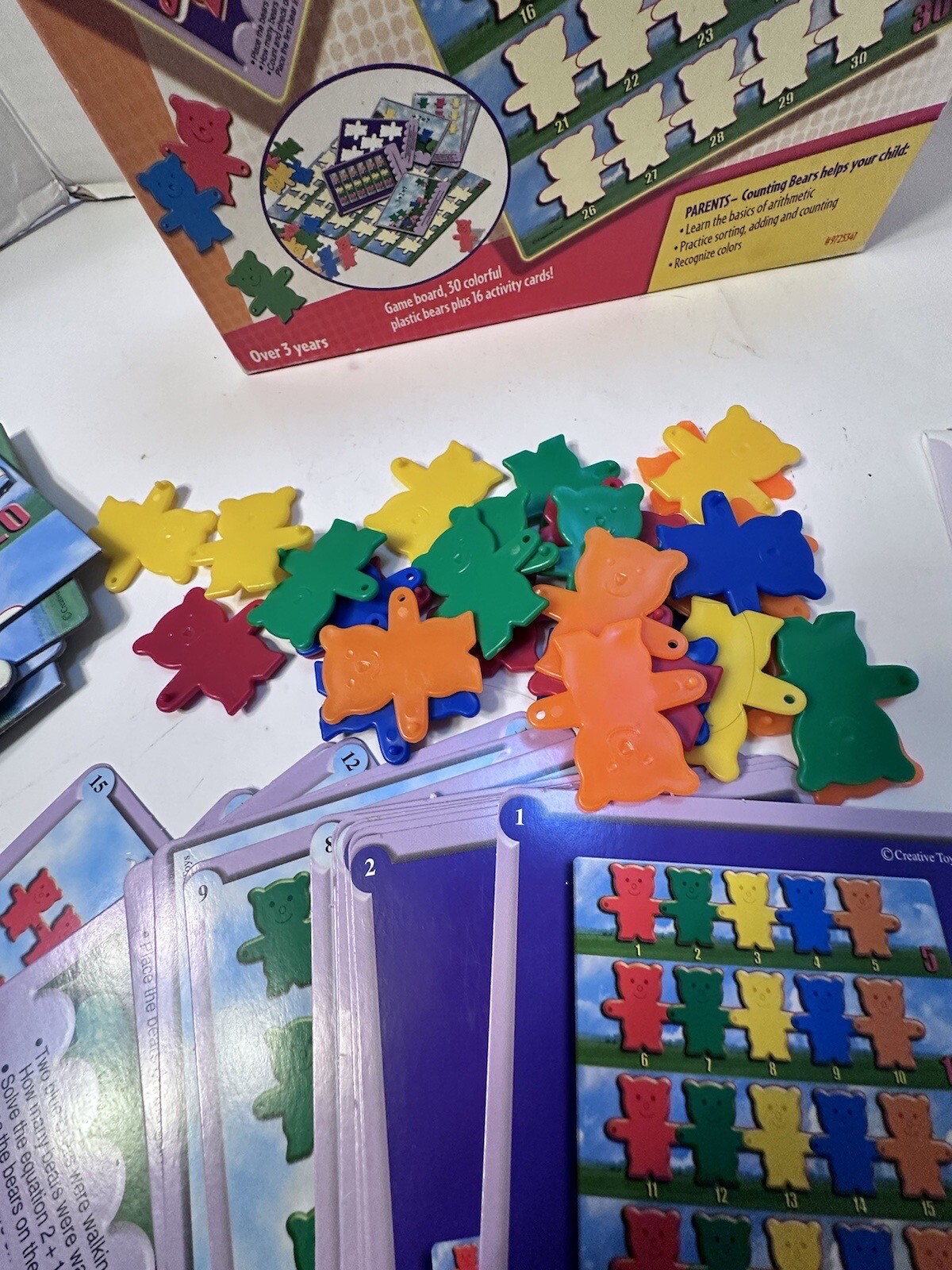 Small World Learning – Counting Bears Game For Ages 3+