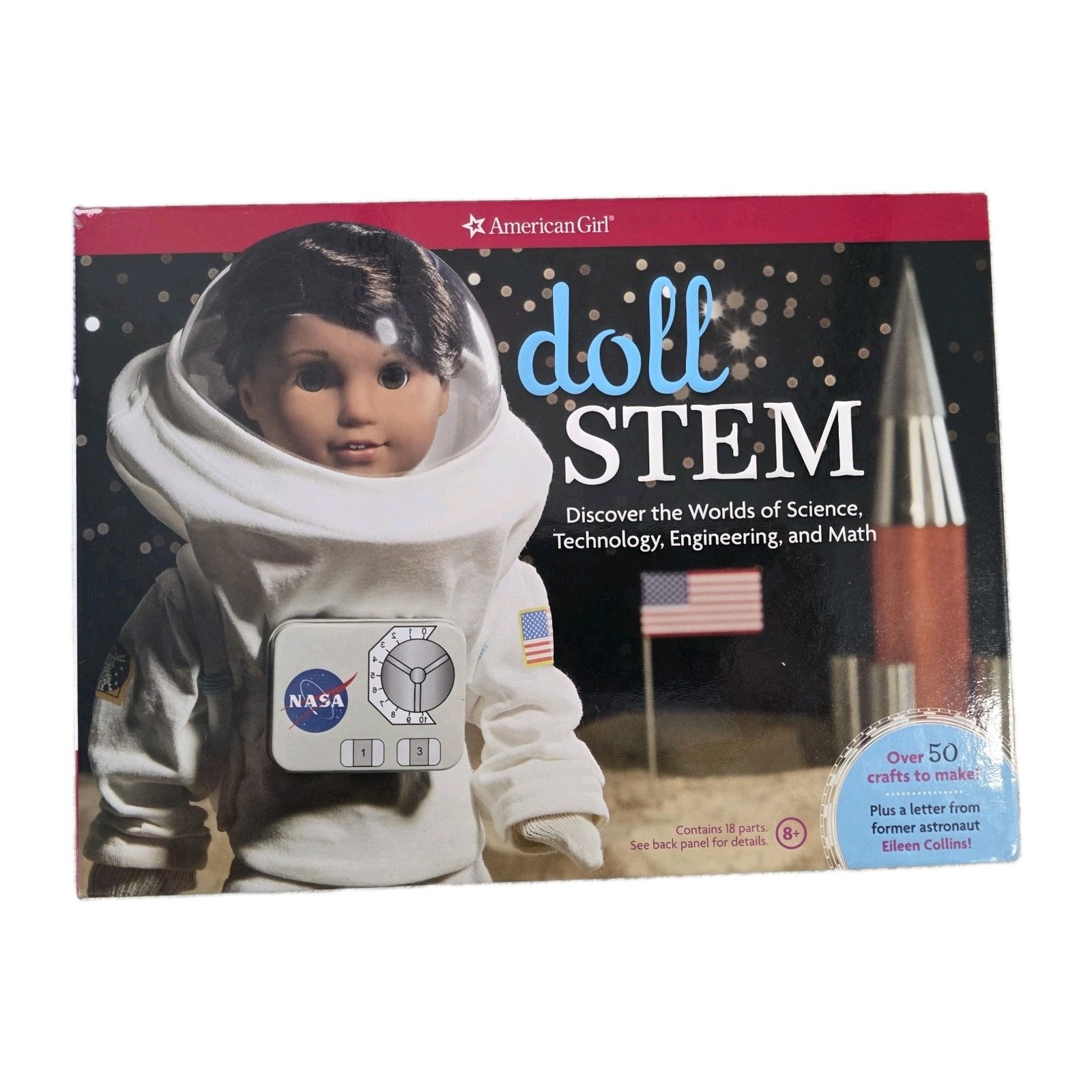 American Girl Doll STEM: Science Technology Engineering Math Activity Book Game