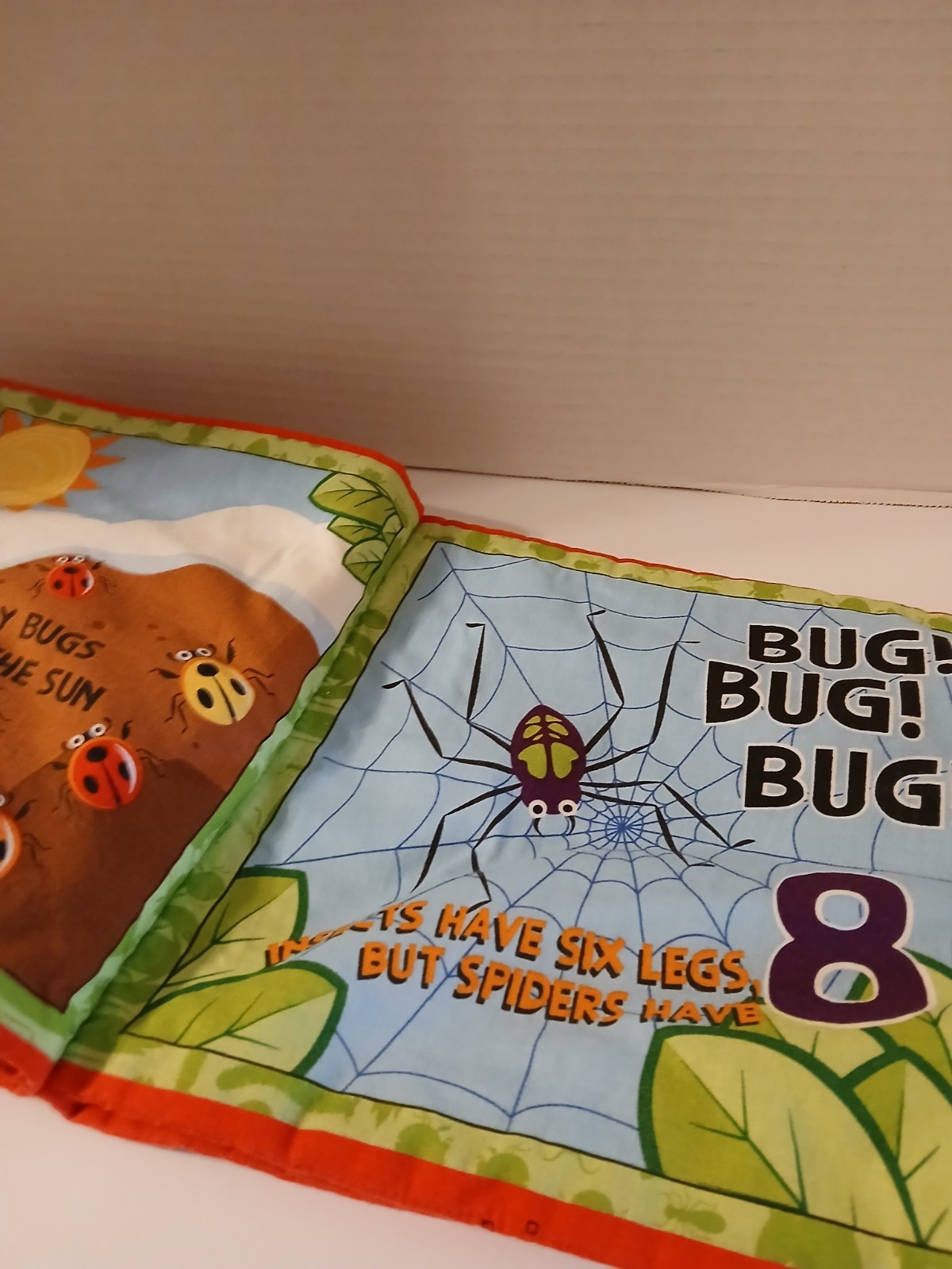 Bug Bug Bug Creepy Critter Counting Book Cloth Book