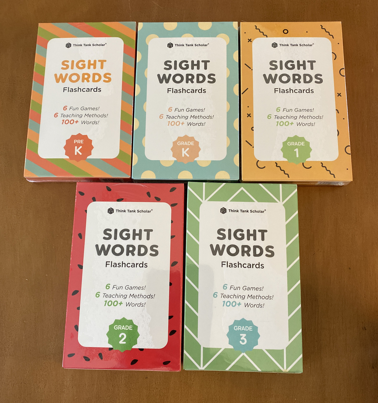 Think Tank Scholar Sight Words Bundle Pack Pre-k – Grade 3