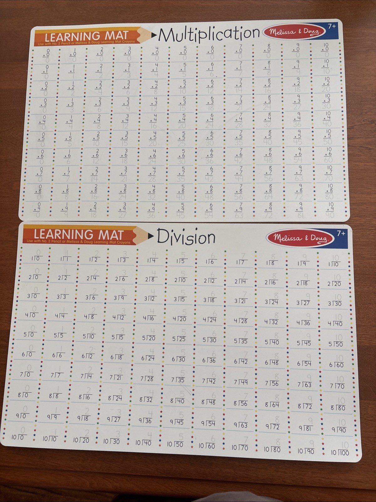 Melissa & Doug Learning Mat Placemat – Subtraction Problems