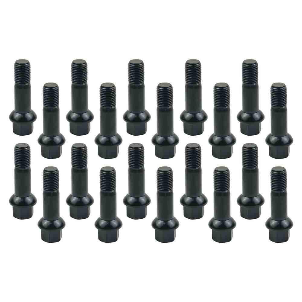 20Pcs M14 X 1.5 Wheel Lug Bolts Nuts Kit 2005-2023 for Benz W166 GLE 320 GLE 400