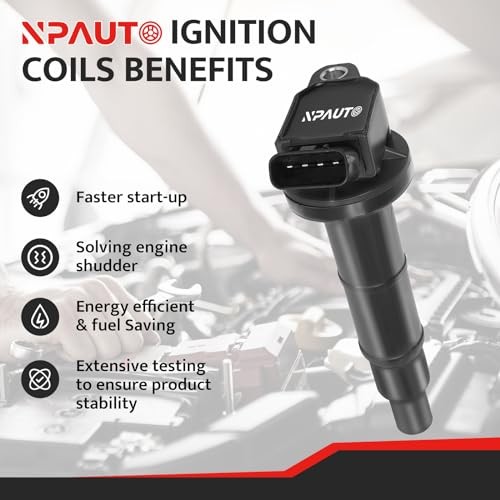 Ignition Coils Set 4 Toyota Camry Rav4 Highlander Scion Lexus 2.4L