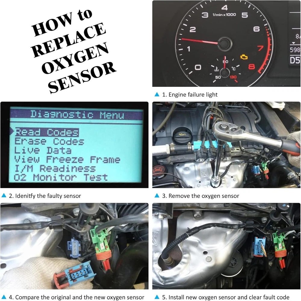 VW Jetta Golf Passat 234-5107 O2 Oxygen Sensor Air Fuel Ratio Upstream 250-25035