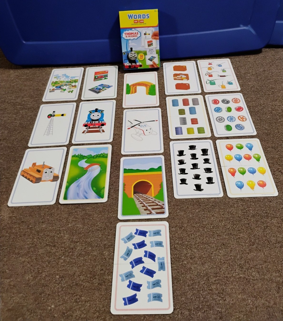2011 Thomas & Friends Slide & Learn Interactive Cards