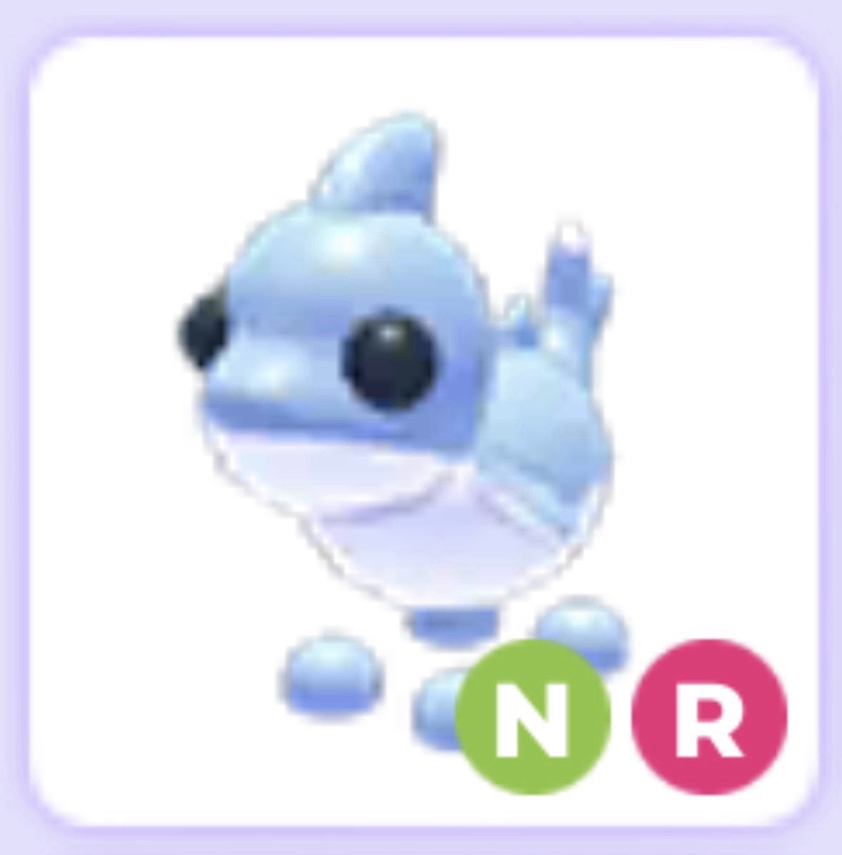 Neon Ride NR Shark Puppy❤️ Legendary❤️ Adopt Me Pet