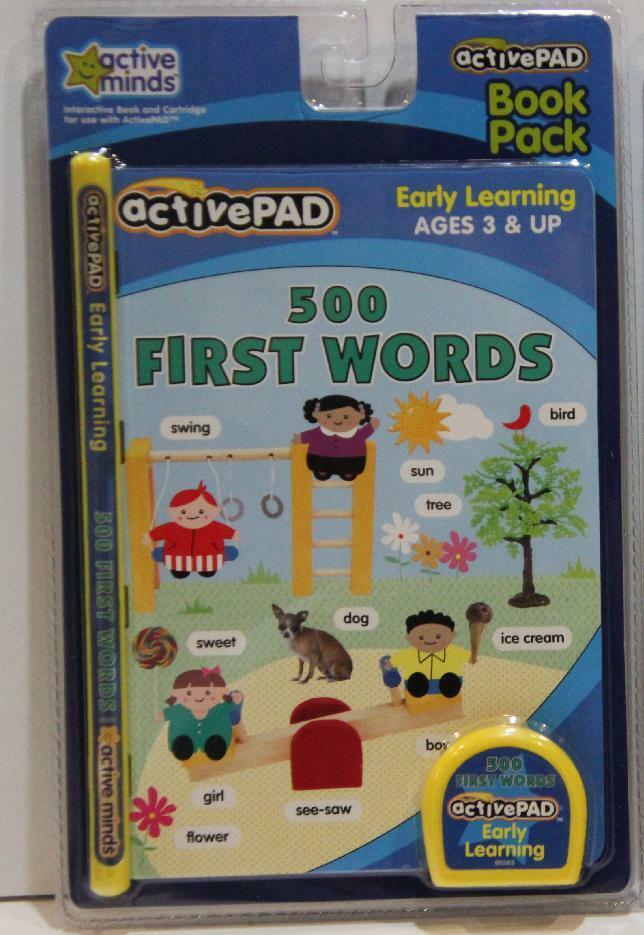 Active Pad Books and Cartridges for use with Active Pad (4 Different Types)