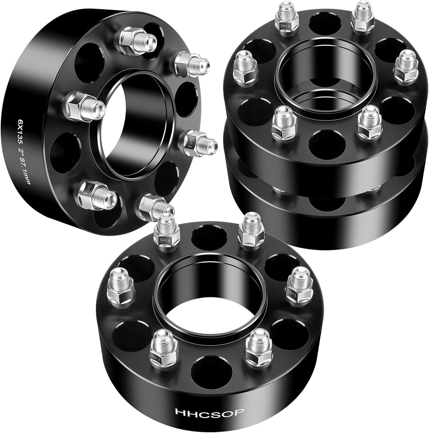 HHCSOP 6×135 Wheel Spacers 2 inch for Ford F150 Expedition Lobo 2015 2016 2017