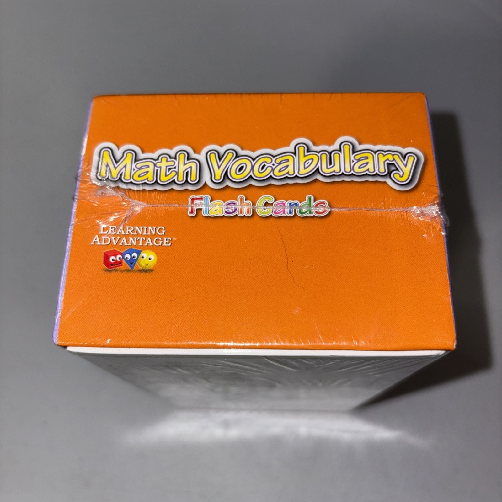 8612 Math Vocabulary Flash Cards Learning Advantage Grades 2-7 New Sealed US5