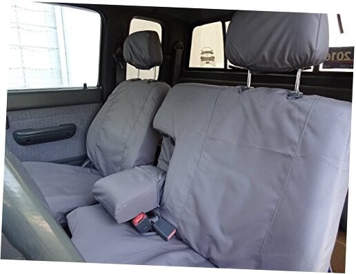, Made to fit 1995-2000 Tacoma 60/40 Split Bench Custom Seat Covers. Gray