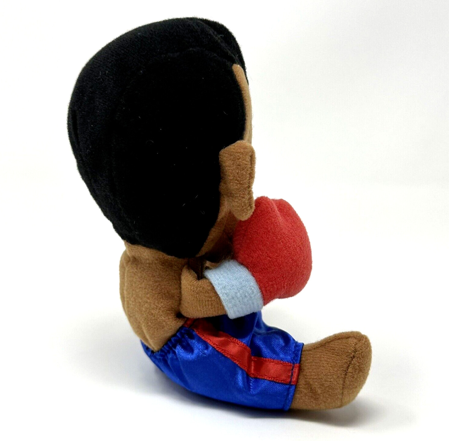 Vintage Big Brainy Babies Joe Louis Plush Stuffed Animal Figure Boxer 1997 6 in