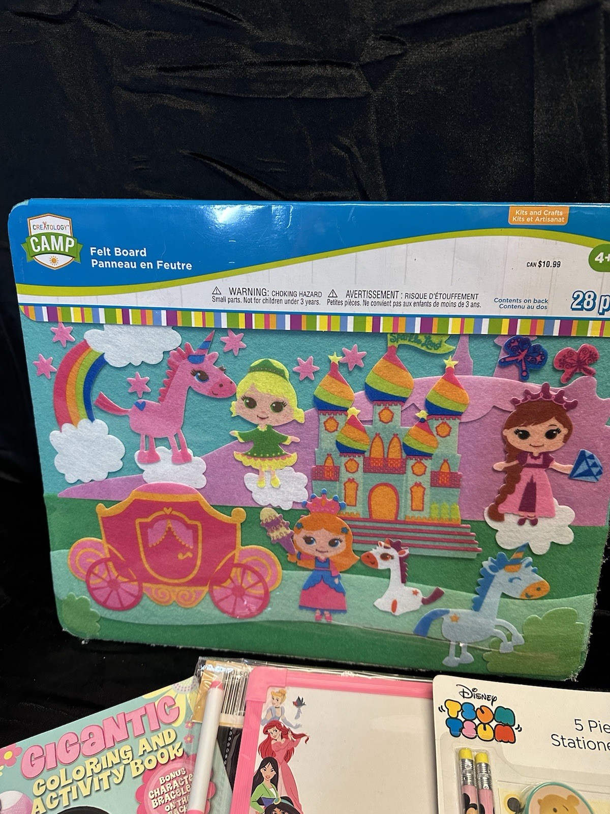 New 5 Piece Bag Of Young Girls Activity Sets