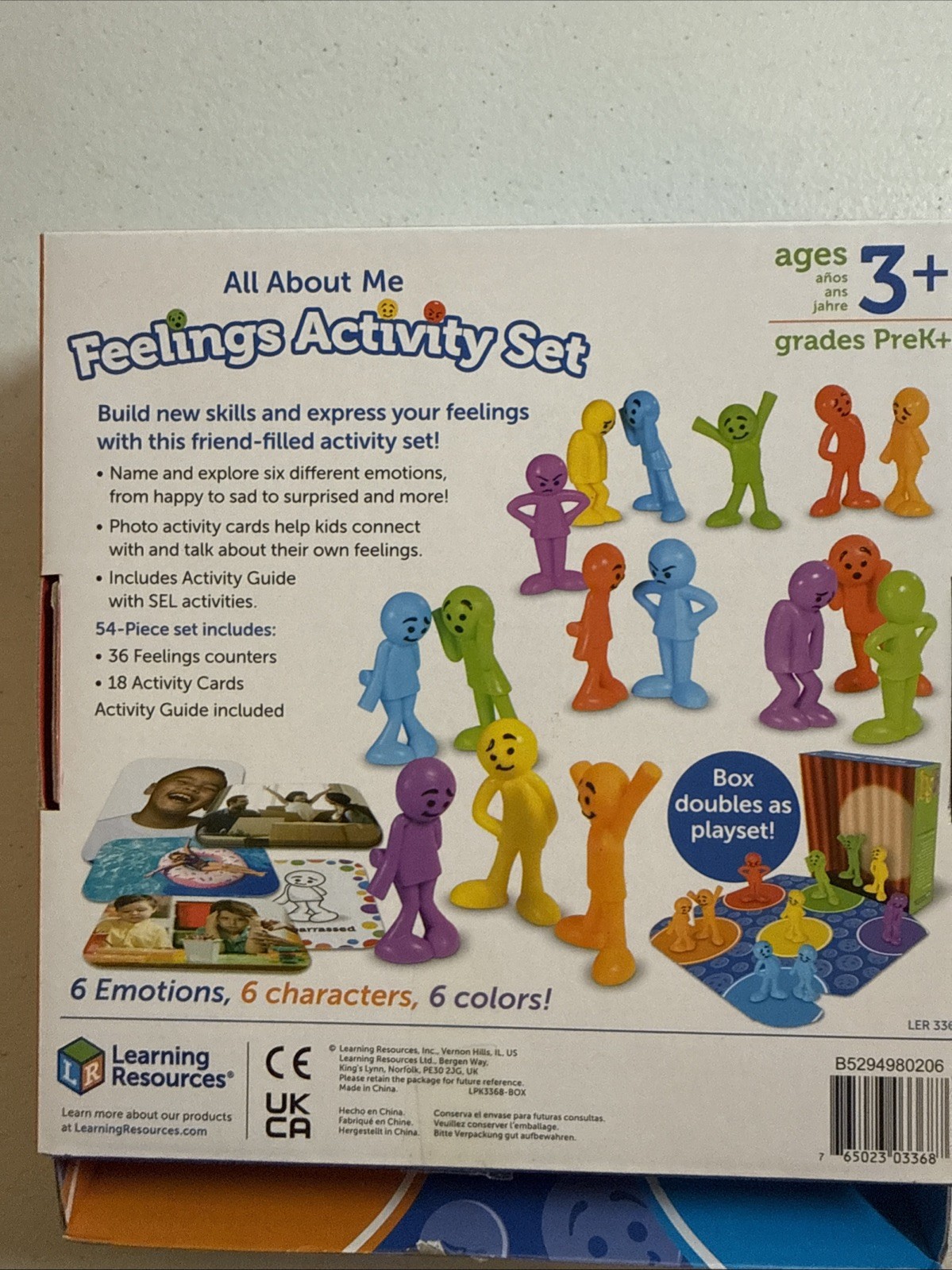 Learning Resources All About Me Feelings Activity Set