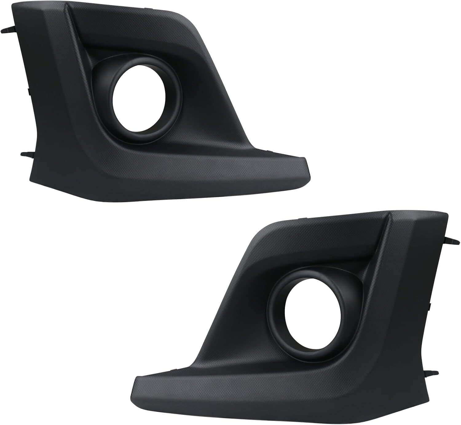 Pair Front Bumper Fog Light Bezel Cover Left Driver Side&Right Passenger Side