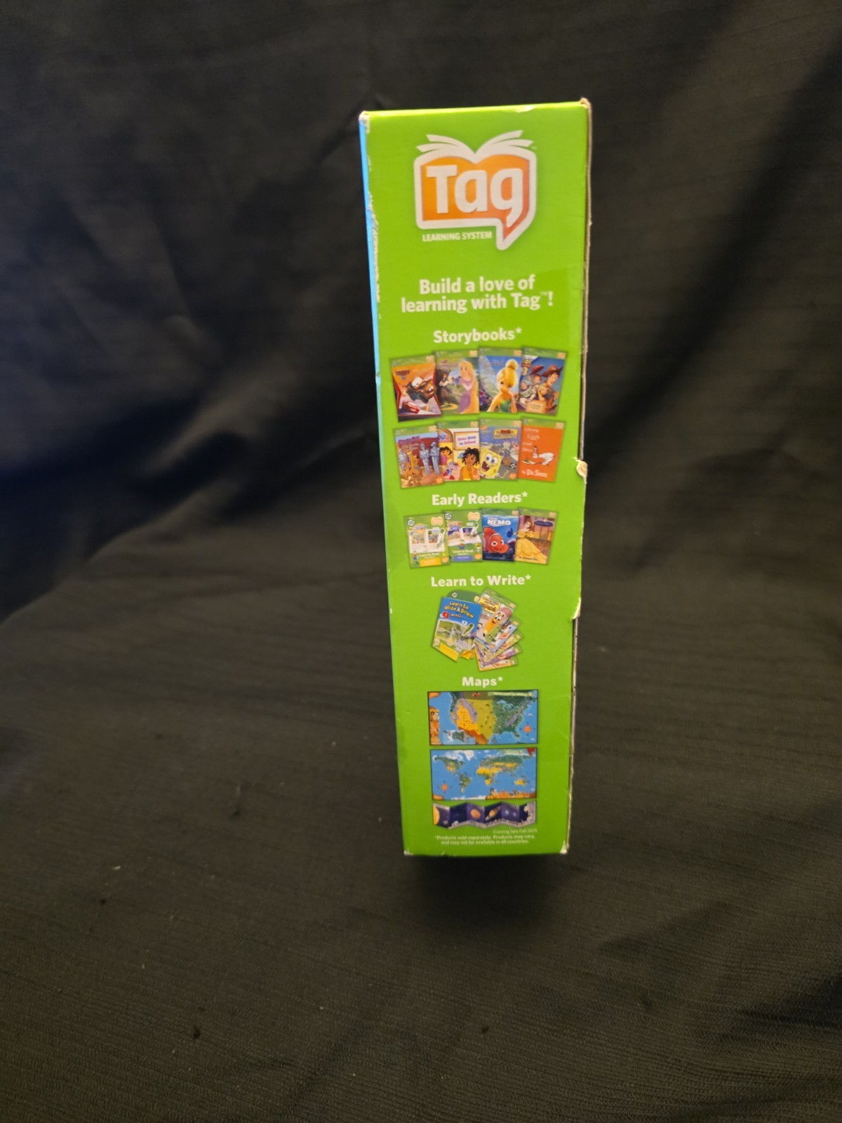 LeapFrog Tag Reading System Green Stylus Bundle Set Book & Reader