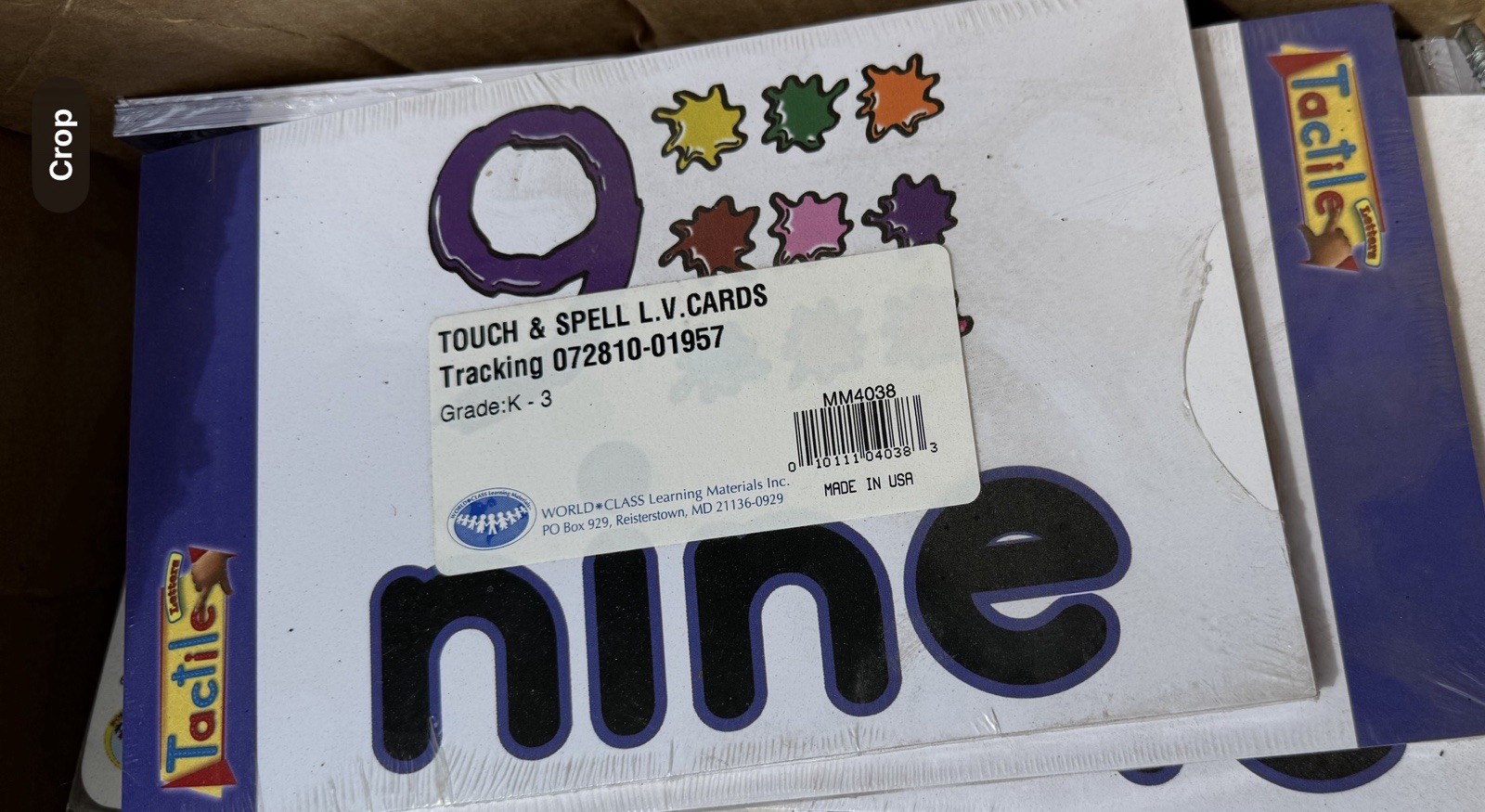 Touch And Spell Long Vowel Word Cards
