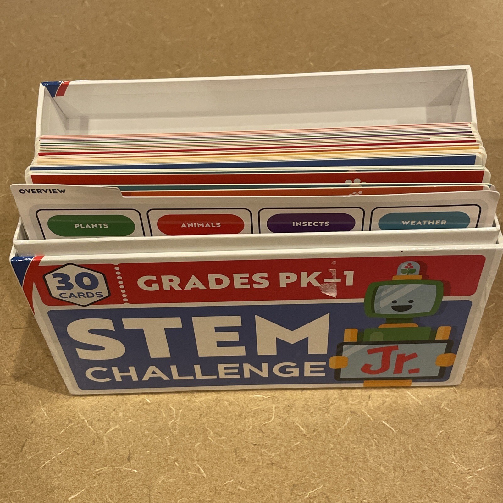 Carson Dellosa Education STEM Challenge Jr Learning Cards Game STEM PreK – 1 Kid