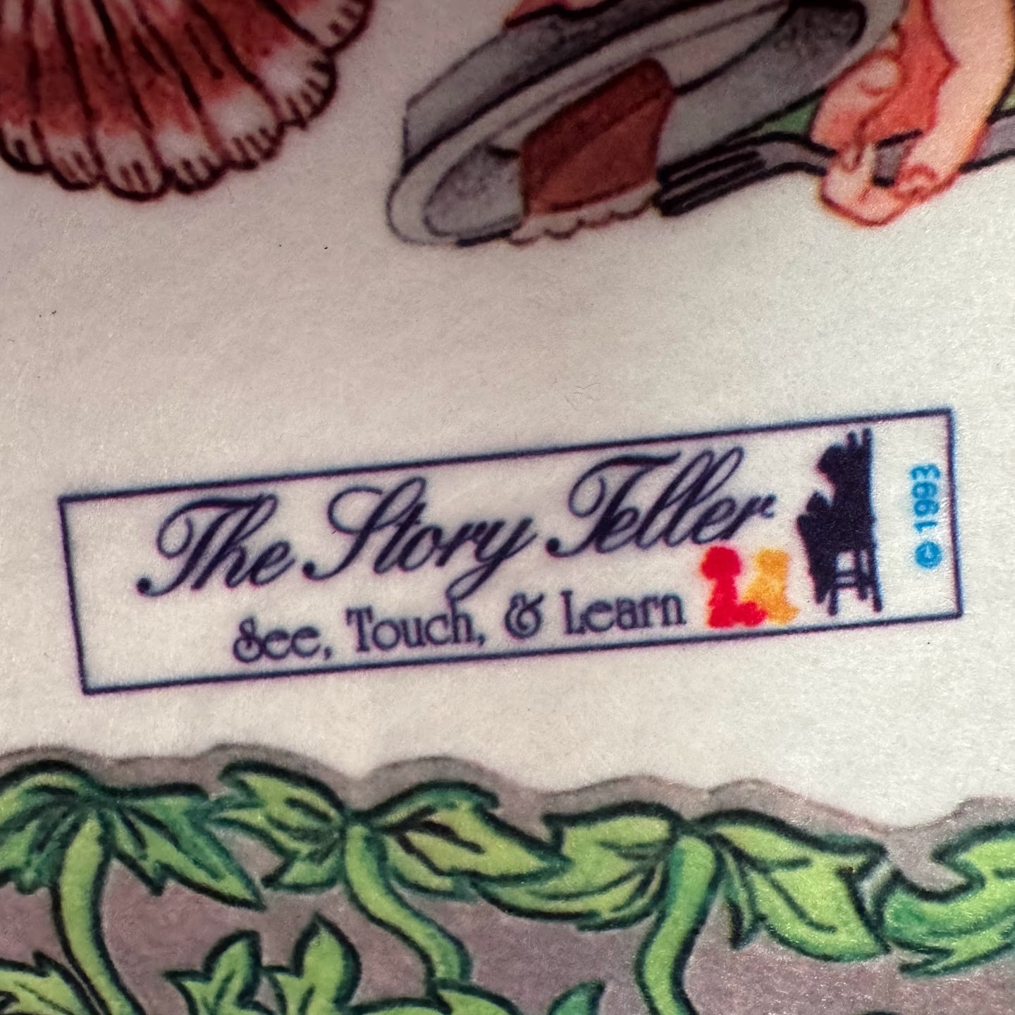 The Story Teller Nursery Rhymes 1993 Felt Board Uncut