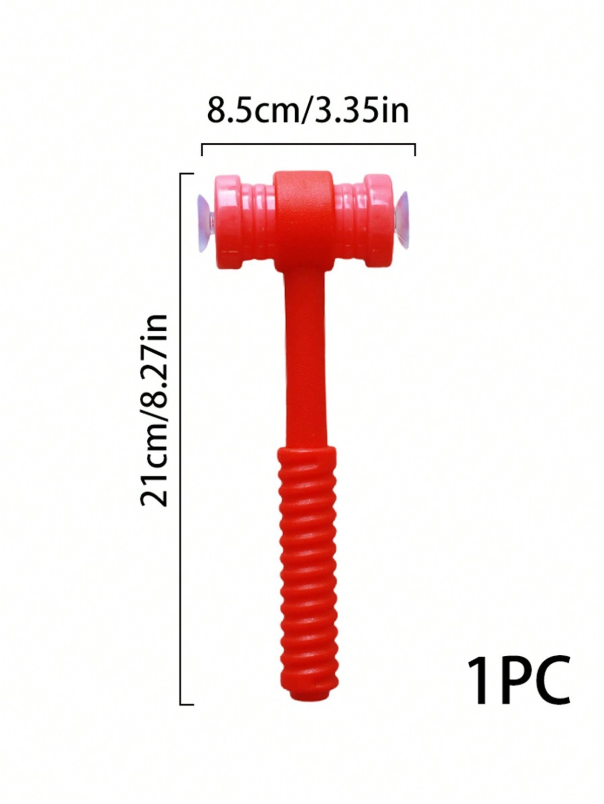 Double-Sided Suction Hammer Toy for ESL Flash Card Game Preschool Classroom