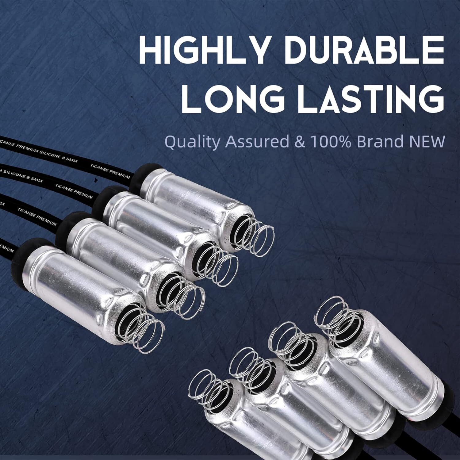 2014-2022 Spark Plugs and Wires for Chevy 5.3 4.8L 6.0 6.2 LS V8, 41 114 Spark