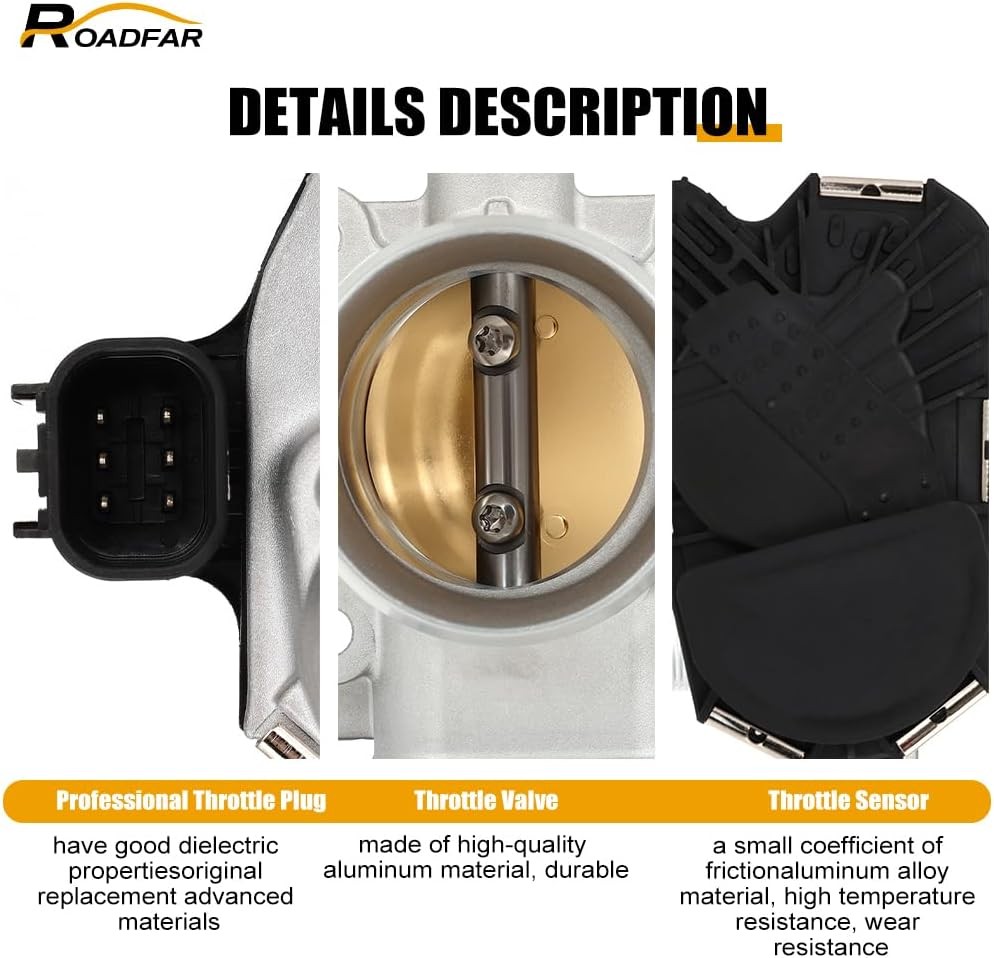 Electric Throttle Body S20191 28075508 V40810016 for 13-21 for Buick Enc
