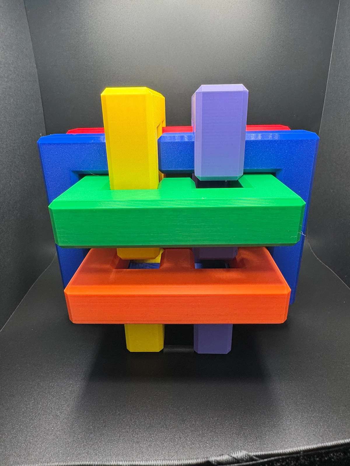 Gordian Knot Puzzle – Very Difficult – High Quality 3D Print, Unique Gift & Art